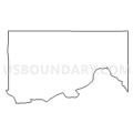 Census Tract 4206, McKean County, Pennsylvania (Light Gray Border)