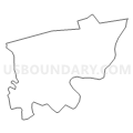 Census Tract 245.03, Dauphin County, Pennsylvania (Light Gray Border)