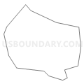 Census Tract 8008, Westmoreland County, Pennsylvania (Light Gray Border)