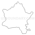 Census Tract 8074.01, Westmoreland County, Pennsylvania (Light Gray Border)