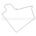 Census Tract 118, Lycoming County, Pennsylvania (Light Gray Border)