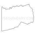 Census Tract 7310, Washington County, Pennsylvania (Light Gray Border)