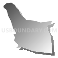 Census Tract 7817, Washington County, Pennsylvania (Gray Gradient Fill with Shadow)