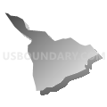 Census Tract 7512, Washington County, Pennsylvania (Gray Gradient Fill with Shadow)