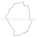 Census Tract 9805.01, Union County, Pennsylvania (Light Gray Border)