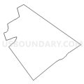 Census Tract 9602, Mifflin County, Pennsylvania (Light Gray Border)