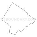 Census Tract 2091, Montgomery County, Pennsylvania (Light Gray Border)