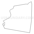 Census Tract 9506, Armstrong County, Pennsylvania (Light Gray Border)