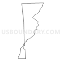 Census Tract 209.04, Kent County, Rhode Island (Light Gray Border)