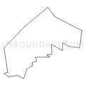 Census Tract 24, Providence County, Rhode Island (Light Gray Border)