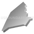 Census Tract 161, Providence County, Rhode Island (Gray Gradient Fill with Shadow)
