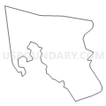 Census Tract 9801, Berkeley County, South Carolina (Light Gray Border)