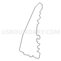 Census Tract 102, Anderson County, South Carolina (Light Gray Border)