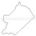 Census Tract 9704, Edgefield County, South Carolina (Light Gray Border)