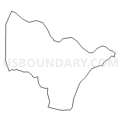 Census Tract 609.06, York County, South Carolina (Light Gray Border)