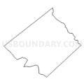 Census Tract 9501, Abbeville County, South Carolina (Light Gray Border)