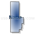 Census Tract 106, Minnehaha County, South Dakota (Radial Fill with Shadow)