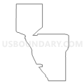 Census Tract 203.02, Meade County, South Dakota (Light Gray Border)