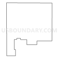 Census Tract 9520, Brown County, South Dakota (Light Gray Border)
