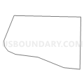 Census Tract 9609, Hunt County, Texas (Light Gray Border)