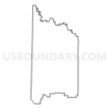 Census Tract 9501, Morris County, Texas (Light Gray Border)