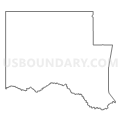 Census Tract 217.04, Randall County, Texas (Light Gray Border)