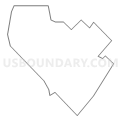 Census Tract 1302.04, Johnson County, Texas (Light Gray Border)