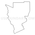 Census Tract 1303.02, Johnson County, Texas (Light Gray Border)