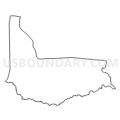 Census Tract 6945, Montgomery County, Texas (Light Gray Border)