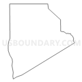 Census Tract 215.02, Orange County, Texas (Light Gray Border)