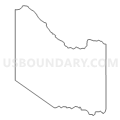 Census Tract 9501, Hardeman County, Texas (Light Gray Border)