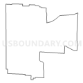 Census Tract 11.02, Grayson County, Texas (Light Gray Border)