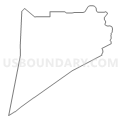 Census Tract 7306, Matagorda County, Texas (Light Gray Border)