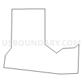 Census Tract 1057.03, Tarrant County, Texas (Light Gray Border)