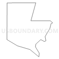 Census Tract 1045.05, Tarrant County, Texas (Light Gray Border)