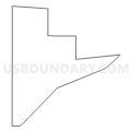 Census Tract 1101.02, Tarrant County, Texas (Light Gray Border)