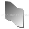 Census Tract 103.28, El Paso County, Texas (Gray Gradient Fill with Shadow)