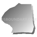 Census Tract 102.18, El Paso County, Texas (Gray Gradient Fill with Shadow)