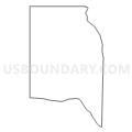 Census Tract 102.20, El Paso County, Texas (Light Gray Border)