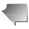 Census Tract 102.03, El Paso County, Texas (Gray Gradient Fill with Shadow)