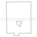 Census Tract 103.01, Lubbock County, Texas (Light Gray Border)