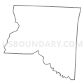 Census Tract 306.03, Collin County, Texas (Light Gray Border)