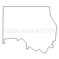 Census Tract 201.11, Denton County, Texas (Light Gray Border)