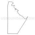 Census Tract 205.04, Denton County, Texas (Light Gray Border)