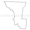 Census Tract 201.03, Denton County, Texas (Light Gray Border)
