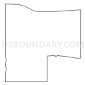 Census Tract 1145, Salt Lake County, Utah (Light Gray Border)