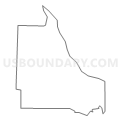 Census Tract 14.01, Cache County, Utah (Light Gray Border)