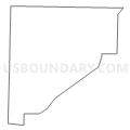 Census Tract 8, Cache County, Utah (Light Gray Border)