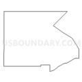 Census Tract 1103, Iron County, Utah (Light Gray Border)