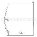 Census Tract 3, Grand County, Utah (Light Gray Border)